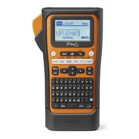 Etichettatrice Portatile PTE310BTVP Cablata /wireless e Bluetooth 180 DPI Colore Arancione - Foto 1