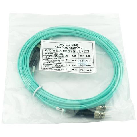 SFP3333EU10MK cavo InfiniBand e in fibra ottica 10 m ST Colore acqua - Foto 5