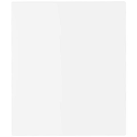 Tavolo Da Pranzo Bianco In Legno Massello Di Hevea - Foto 10