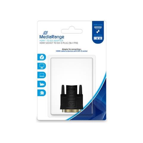 MRCS170 adattatore per inversione del genere dei cavi DVI-D HDMI Nero - Foto 1