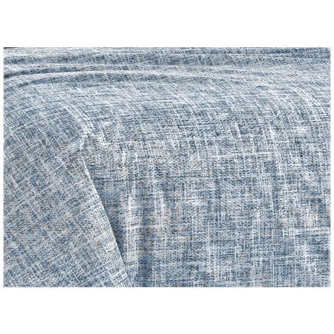 Trapuntino Piumino Estivo Primaverile 100gr Mq Leggero Disegno Canva 1 Piazza E Mezza Blu - Foto 2