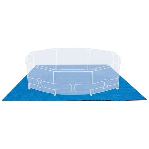 Piscina Fuori Terra - In Giro - 360x360x76 Cm - Grigio - Include Accessori Coordinati Cb88 - Foto 2