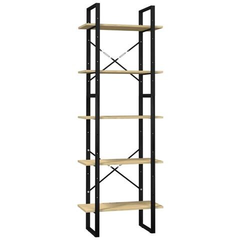 Lusso Casadino - Libreria A 5 Ripiani 60x30x175 Cm In Legno Massello Di Pino - Foto 1