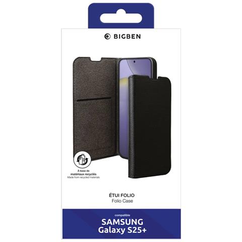 Custodia Per Samsung Galaxy S25 Plus Con Funzione Stand E Supporto Per Schede, Nero - Foto 2