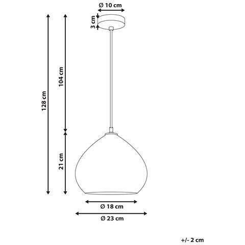 Lampadario Sanyati Legno Di Mango Marrone Scuro - Foto 7