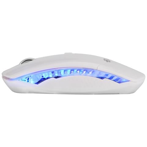 Mouse Wireless 2.4g Illuminato - Bianco, Portatile E Silenzioso - Foto 4