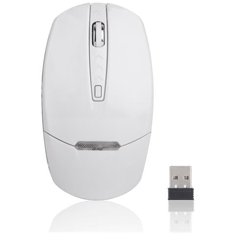 Mouse Wireless 2.4g Illuminato - Bianco, Portatile E Silenzioso - Foto 1
