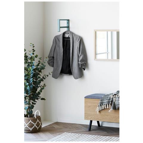 Appendiabiti Da Parete Trento - Verde - Metallo - 3x30x82 Cm - Foto 2