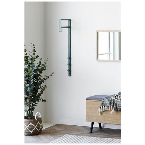 Appendiabiti Da Parete Trento - Verde - Metallo - 3x30x82 Cm - Foto 6