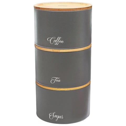 KB-7543 Set di contenitori ermetici per caffè, tè, zucchero - Foto 1