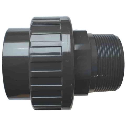 Raccordi Pvc A Incollaggio  Ghiera Pvc-u 63mm X 2 - Foto 1