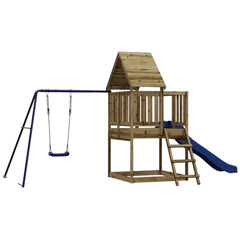 Set da Gioco da Esterno in Legno di Pino Impregnato - Foto 1