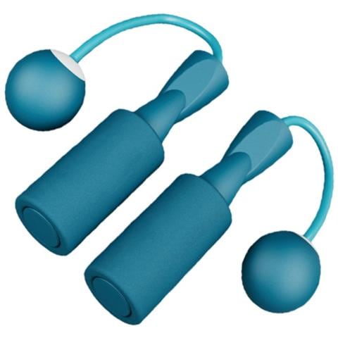 Corda Per Saltare Senza Filo Con Palla In Schiuma: Allenamento Aerobico Ponderato Per Bruciare I Grassi Blue - Foto 3