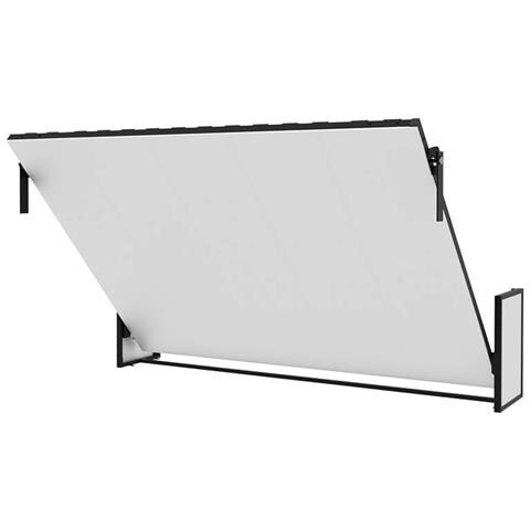 Letto a Scomparsa Morphy Studio - Sistema multifunzionale modulare SizeFlex & TypeFlex, letto a scomparsa salvaspazio ed estensibile con moduli divano (150x200, Orizzontale) - Foto 1