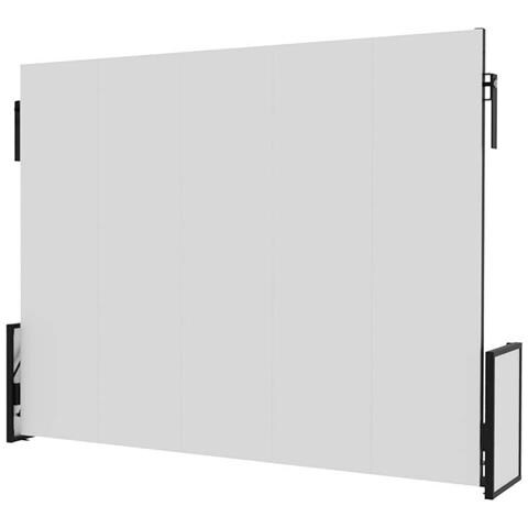 Letto a Scomparsa Morphy Studio - Sistema multifunzionale modulare SizeFlex & TypeFlex, letto a scomparsa salvaspazio ed estensibile con moduli divano (150x200, Orizzontale) - Foto 4