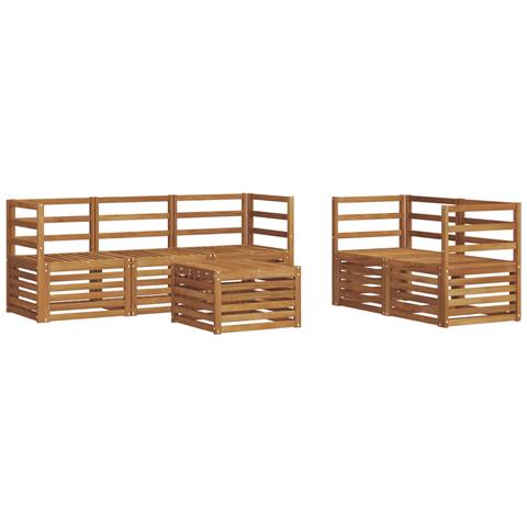 Set divani Legno di Acacia Massello - Foto 1