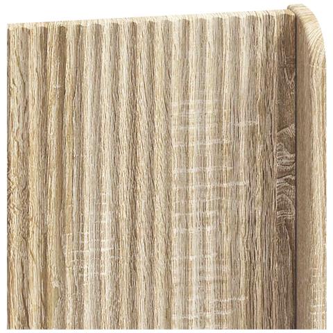 Struttura del letto con stoccaggio e testata Rovere Sonoma - Foto 10