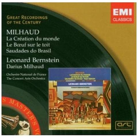 Milhaud Darius - Bernstein Leonard - La Creation Du Monde / le Boeuf Sur Le Toit / saudade - Foto 1