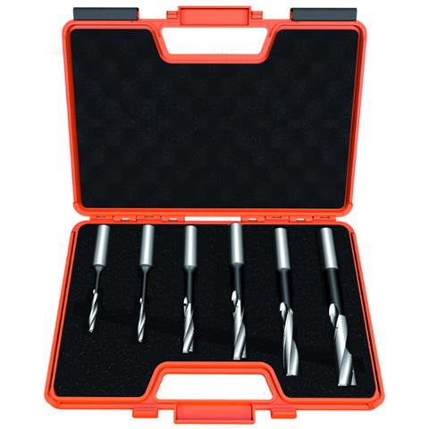 Set 6 Punte Mort/elicoidali Sp S=13x50 D=6-8-10-12-14-16 Sx 160.001.10 - Foto 1