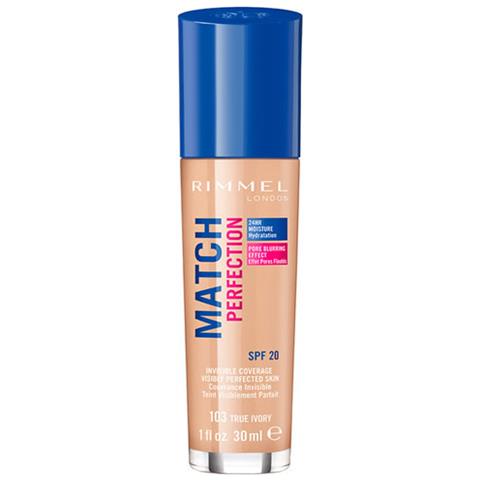Match Perfection Foundation - Trucco viso: fondotinta Spf20 103 True Ivory 30ml - Foto 1