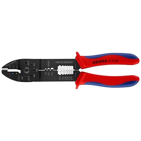 97 22 240 Pinza per capicorda verniciata nera rivestiti in materiale bicomponente 240 mm - Foto 2