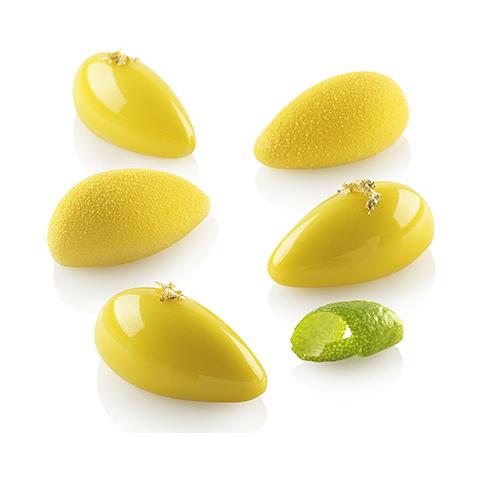 Quenelle 10 - Stampo In Silicone N. 20 Quenelle Mini 43x21 H20 Mm - Foto 1