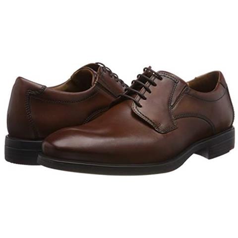 Kentucky Estremamente Ampio, Scarpe Stringate Derby Uomo, Marrone (cognac 3), 42 Ue - Foto 4