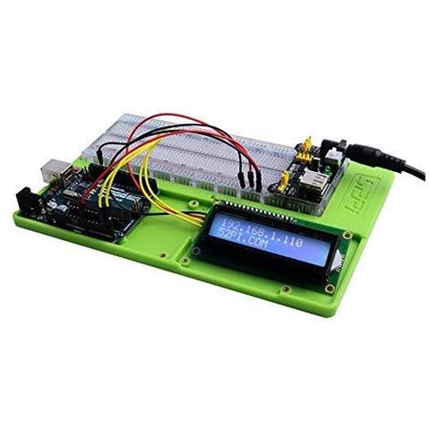 Lampone Pi 4 Holder Abs Breadboard Corredo Del Supporto Per Lampone Pi 4b 3b 3b 2b B Zero Zero W Arduino Arduino 2560 Mega (blu)  - Foto 2