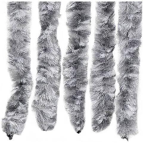 Zanzariera Bianco e Grigio 90x200 cm Ciniglia - Foto 2