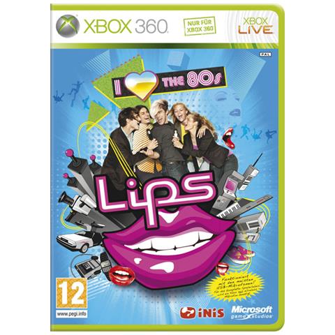 Lips: I Love The 80s, Xbox 360, BNDL, FRE, Xbox 360, MUSICA, E (tutti) , Xbox 360 - Foto 1
