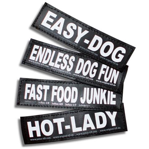 Etichetta con Velcro - Tg. L GIRLPOWER - Foto 1