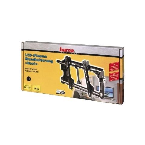 "Next" Plasma / LCD Wall Bracket, VESA 400x200 Nero supporto da parete per tv a schermo piatto - Foto 4