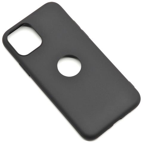 Custodia Tpu Silicone Cover Soft-case Per Huawei Y6p Black - Foto 1