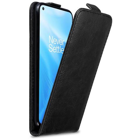 Custodia Compatibile Con Oneplus Nord N200 5g In Nero Di Notte - Coperchio Protettivo In Design Flip Con Chiusura Magnetica - Foto 1
