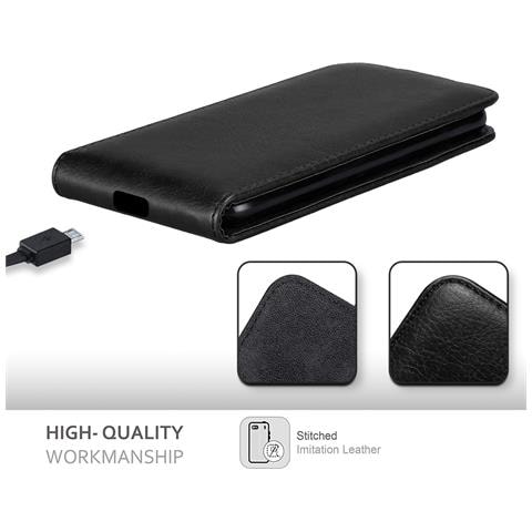 Custodia Compatibile Con Oneplus Nord N200 5g In Nero Di Notte - Coperchio Protettivo In Design Flip Con Chiusura Magnetica - Foto 2