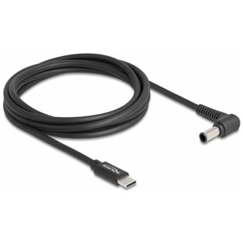 Cavo Di Ricarica Per Notebook Usb Type-c Maschio A Sony 6,0 X 4,3 Mm Maschio - Foto 1