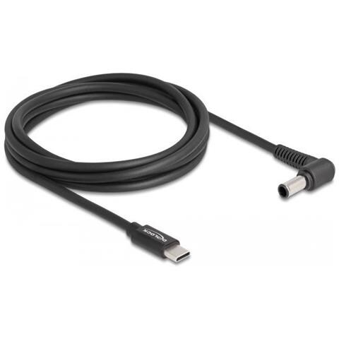 Cavo Di Ricarica Per Notebook Usb Type-c Maschio A Sony 6,0 X 4,3 Mm Maschio - Foto 2