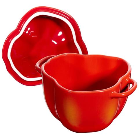Casseruola Con Coperchio Cocotte Pepper Rosso - Foto 1