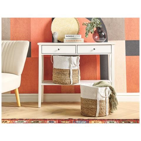 Set Di 2 Cestini Bellpat Iuta Naturale - Foto 1