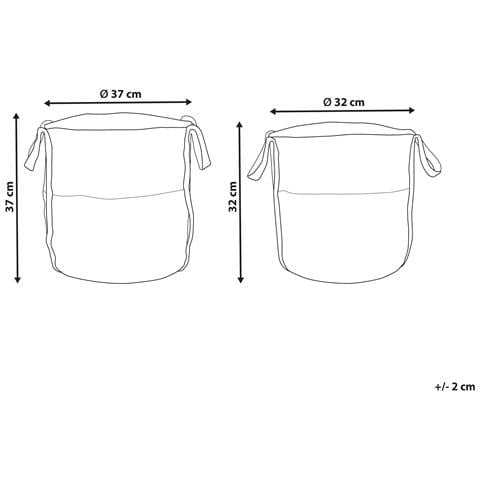 Set Di 2 Cestini Bellpat Iuta Naturale - Foto 14