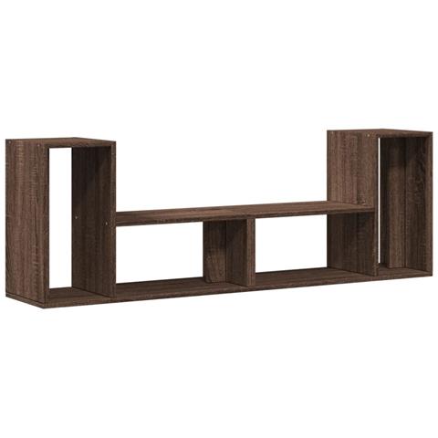 Mobili Tv 2 Pz Rovere Marrone 75x30x50 Cm In Legno Multistrato - Foto 2