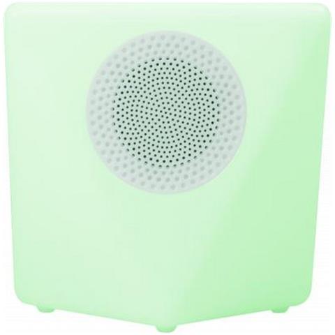 Speaker Luminoso Bluetooth 4.1 Ipx4 Colorlight Rock Telecomando, Bianco - Foto 4