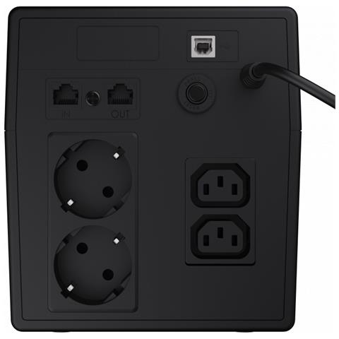 UPS Gruppo di Continuità UPS03 Linea Interattiva 1,999 kVA 600 W 4 Prese AC - Foto 2