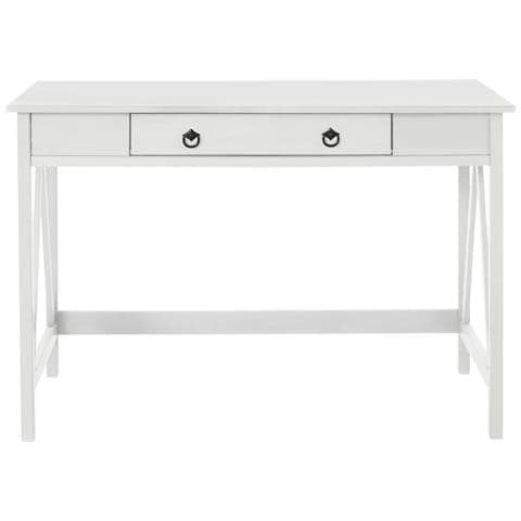 Titan Scrivania Con 1 Cassetto In Pino Bianco - Foto 2