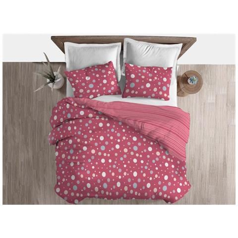 Copripiumino Sacco Piumone 100% Cotone Linea 3027 La Palla Singolo Rosso - Foto 1