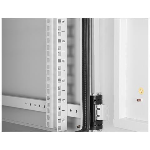 716109 rack 9U Da parete Grigio - Foto 6