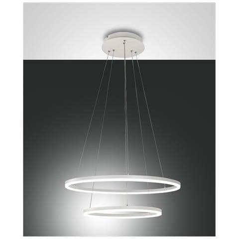 Lampadario A Sospensione Giotto A Led 52w Bianco 3508-45-102 - Foto 2