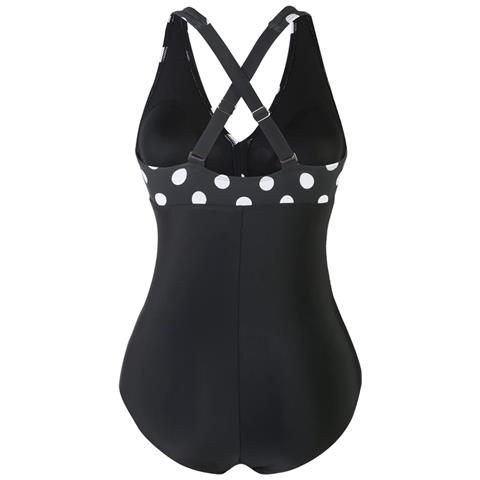 Costume Da Bagno A Vita Alta A Pois Da Donna Taglia M - Foto 4