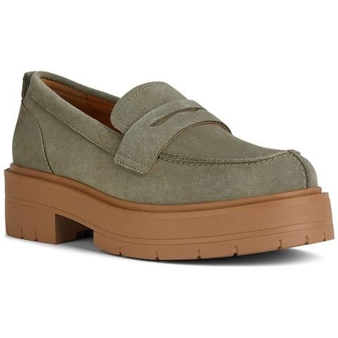 Spherica Ec7 Moccasins Mocassino Pelle Scamosciata /nabuk Scarpe Donna Verde Eu 40, D36vdi 00022 C3016 - Foto 2