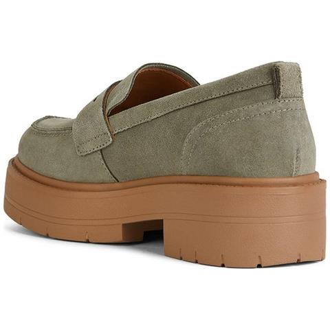 Spherica Ec7 Moccasins Mocassino Pelle Scamosciata /nabuk Scarpe Donna Verde Eu 40, D36vdi 00022 C3016 - Foto 3